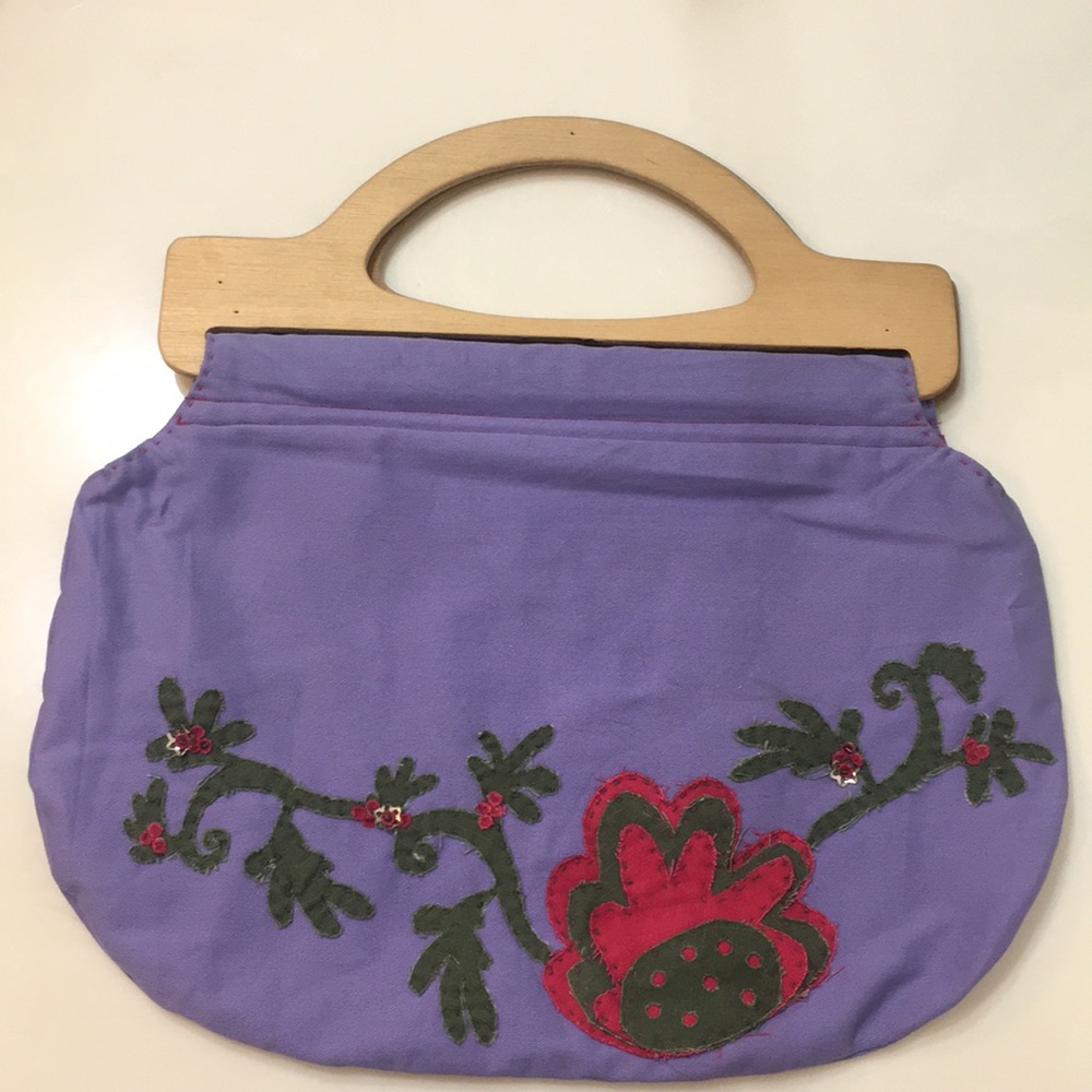 Purple purse